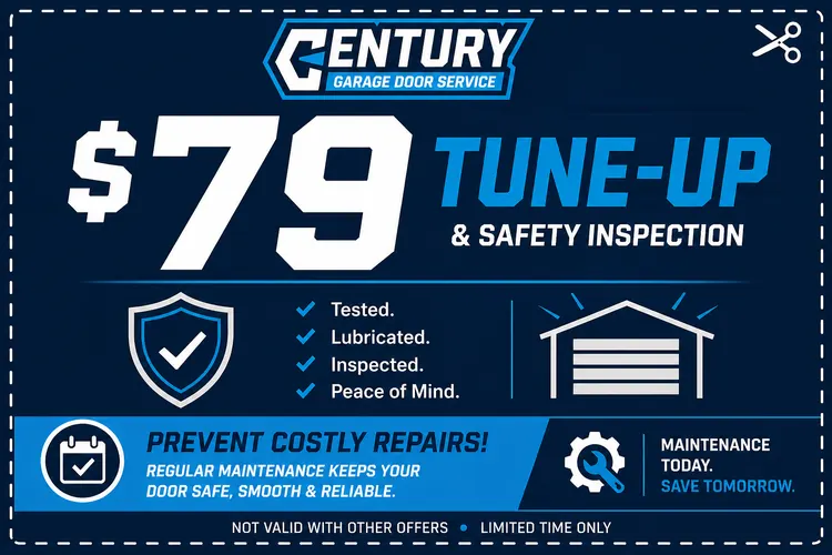 $79 garage door tune-up and safety inspection