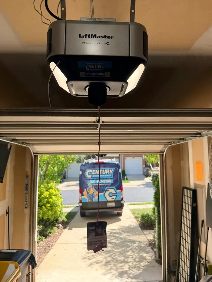 LiftMaster myQ opener installed by Century